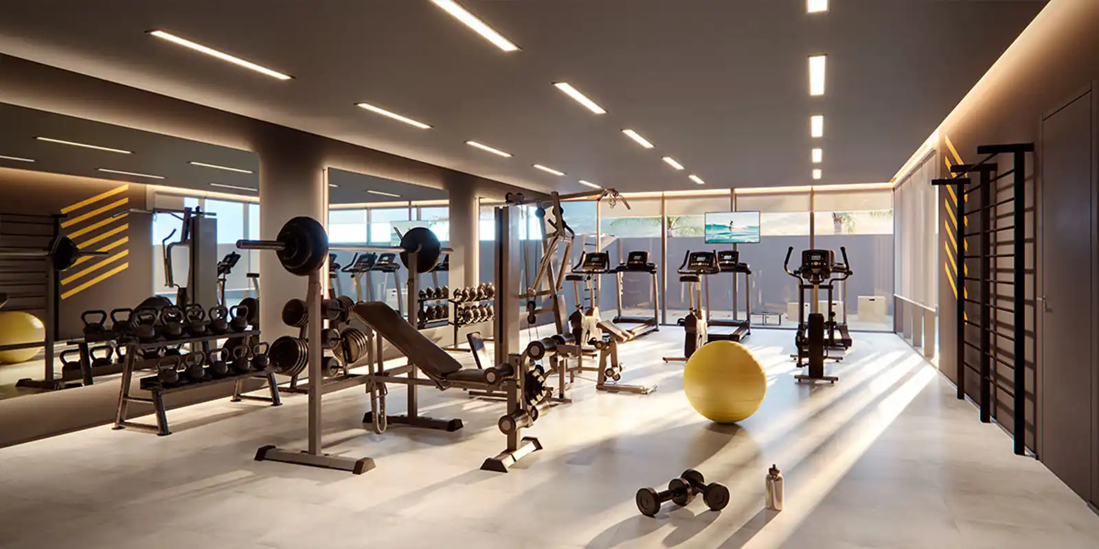 Fitness das torres do Alpha Vert